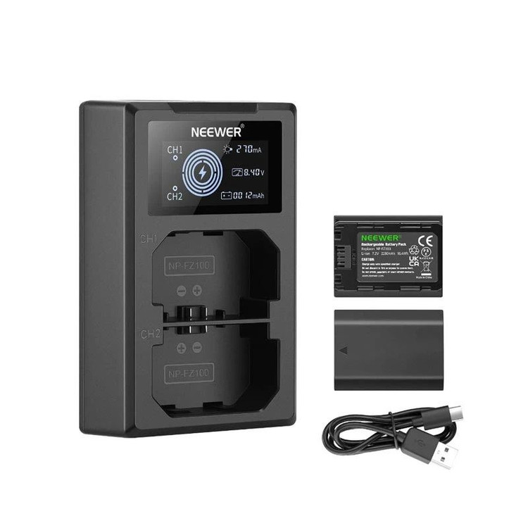کیت شارژر و باتری نیور Neewer FZ100
