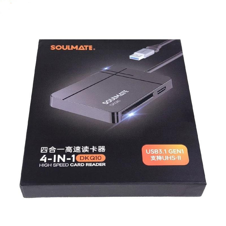 کارتخوان سولمیت 4 پورت Soulmate DKQ10 USB 3.1 Memory