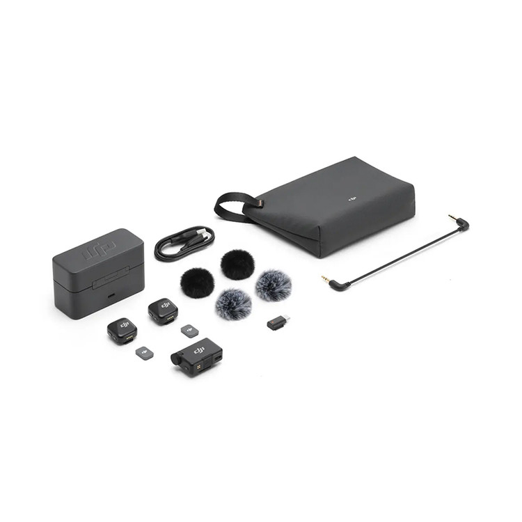 میکروفون بیسیم دی جی آی مایک مینی DJI Mic Mini 2 Person Wireless Microphone