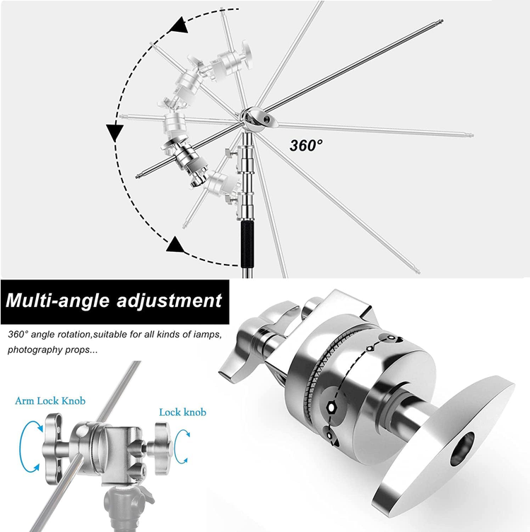 سه پایه بوم چرخدار CS 236 Wheeled Tripod