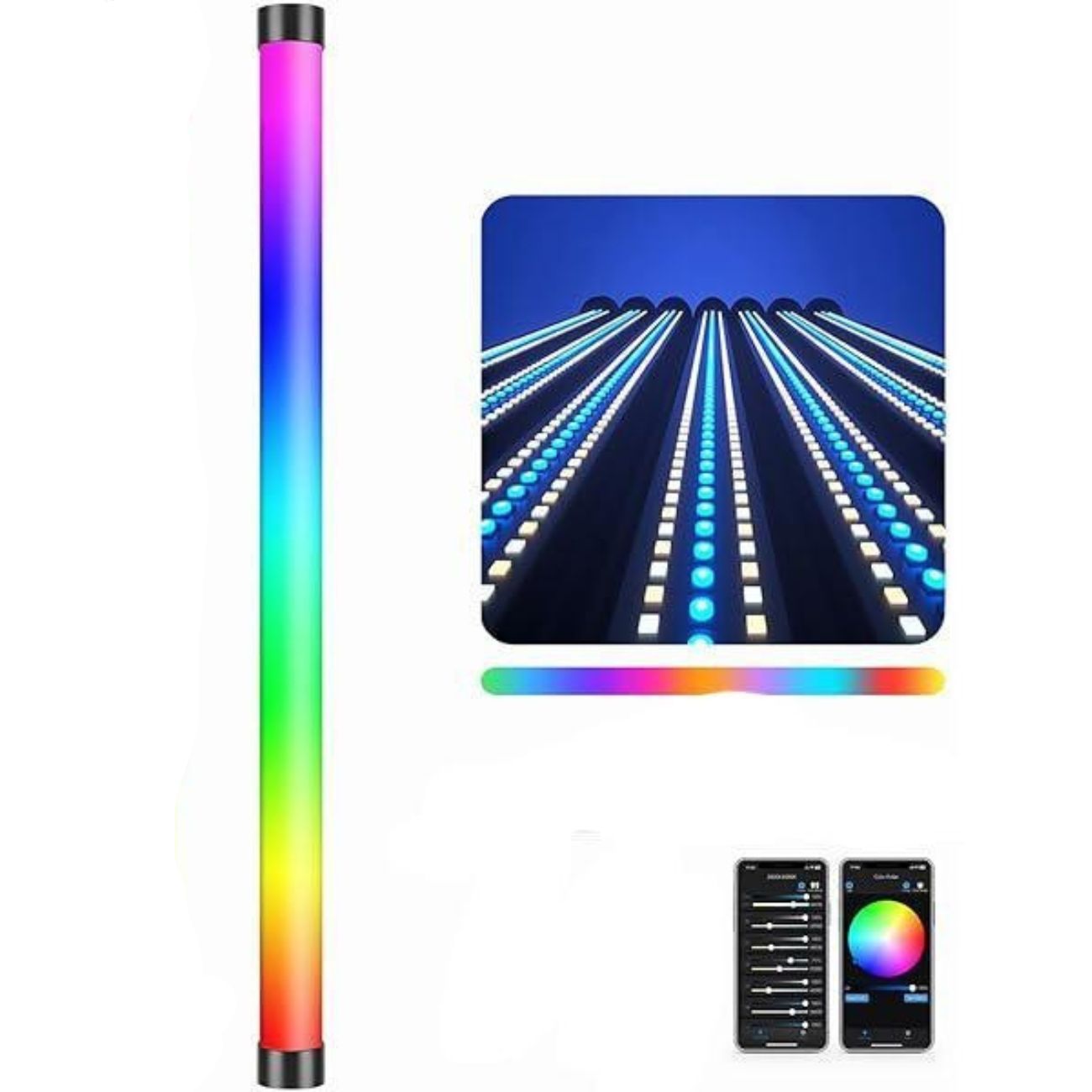 نور باتومی ovoo  ۱۲۰۰  B1200 RGB Stick Litgh