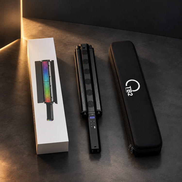 نور باتومی حرفه ای تی بی 2 75 وات TB2 RGB Stick Light 75w