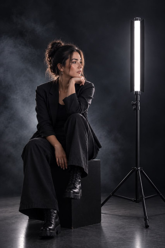 نور باتومی حرفه ای تی بی 2 75 وات TB2 RGB Stick Light 75w